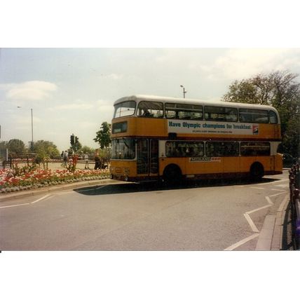 Colour Photograph of Midland Red (South) Ltd. - AVK 181V ex. Tyne & Wear P.T.E.
