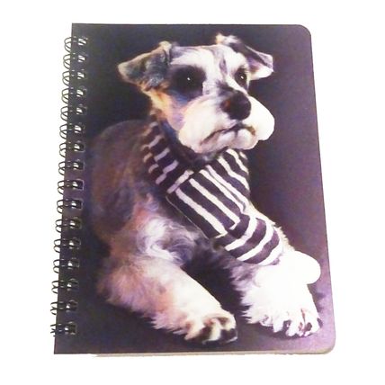 Schnauzer3D Notebook 363 great gift for a Schnauzer lover