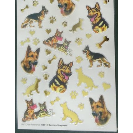 Dog breed craft stickers many breeds available 29 designs peel and stick