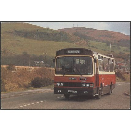 Merthyr Tydfil Borough Council Dennis Lancet SD512 - Transicard Postcard