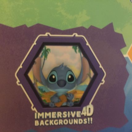 New Disney Stitch Pod 4D Figure