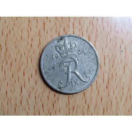 Denmark 1962 25 Ore Coin