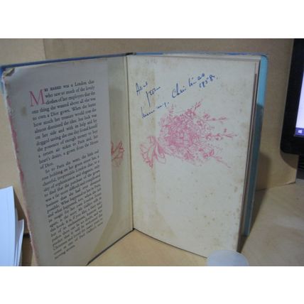 Flowers For Mrs Harris Paul Gallico 1958 Hardback