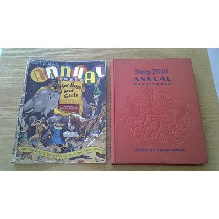 Daily Mail Annual for Boys and Girls (No. 8) Hardback - VINTAGE 1950s