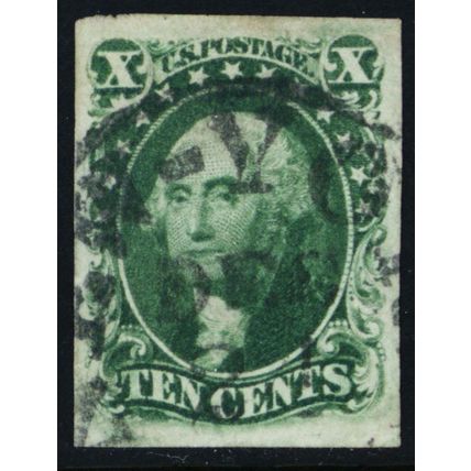 14, Used Superb 10¢ Nice Large Margins All round * Stuart Katz
