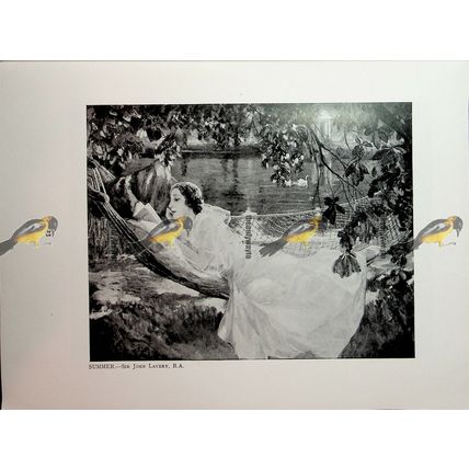Summer, John Lavery (Blandford & Wimborne Bridges, Reverse), Book Illustration