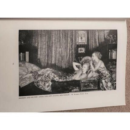 Bronze & Silver, Anna Lee, Joanna Stevenson, W Russell Flint, Book Illustration