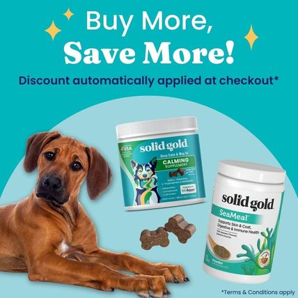 NEW! Solid Gold SeaMeal Cat & Dog Food Topper / Kelp Powder BB 8/2027 FREE Ship