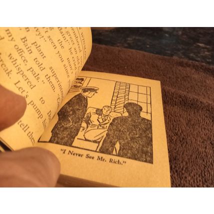 Big Little Book Don Wilson & The Giant Girl Spy By Frank Martinek 6.5 Fine+ 1946