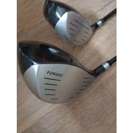 Forgan D2 Driver & 3 Wood Set Graphite shaft Regular Flex Golf Clubs Forged 410