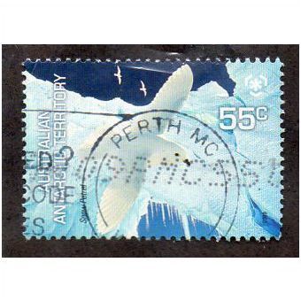 AAT 2009 55c 'PRESEVE THE POLAR REGIONS' FINE USED (EBID15268)