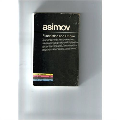FOUNDATION AND EMPIRE by ISSAC ASIMOV 1967