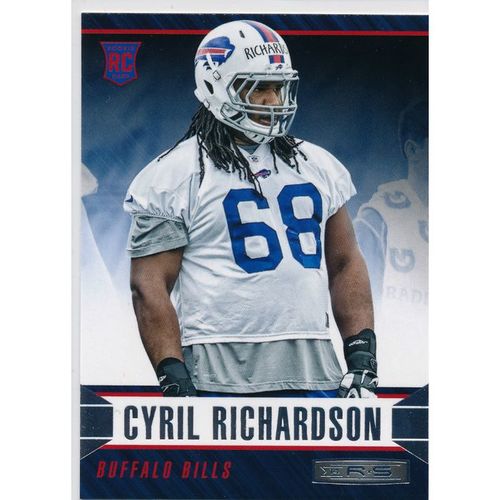 2014 Panini Rookies & Stars #123 Cyril Richardson RC Buffalo Bills