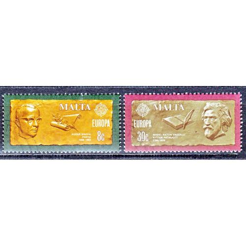 Malta Europa Cept 1980 gestempeld