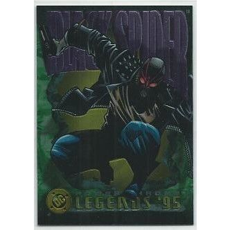 DC ' POWER CHROME ' LEGENDS card # 93 BLACK SPIDER