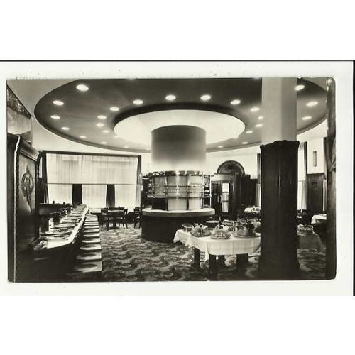 LONDON Maison Prunier Front Room Postcard