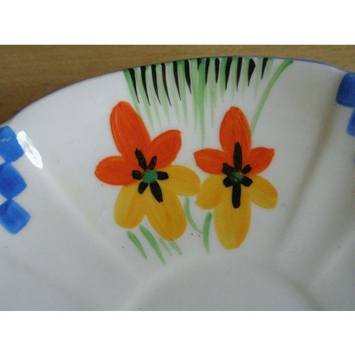 Vintage Hand Painted Co-Op Wholesale Society Windsor Saucer