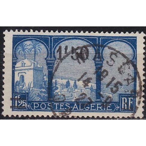 ALGERIEN ALGERIA [1927] MiNr 0077 ( O/used ) Architektur