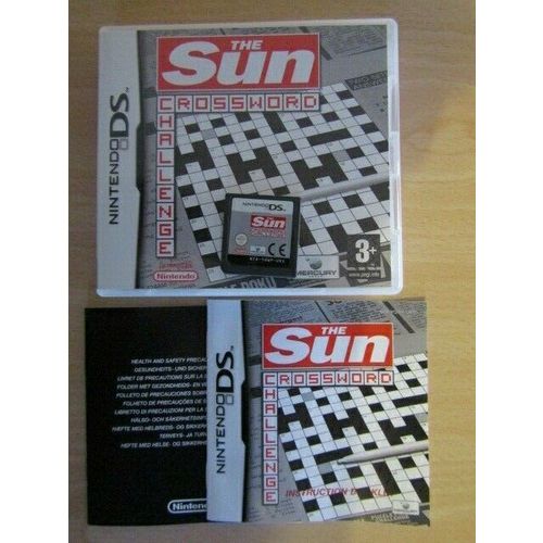 THE SUN CROSSWORD CHALLENGE NINTENDO DS (e7)