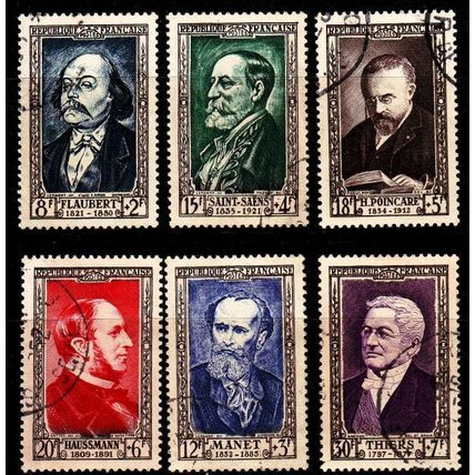 FRANKREICH FRANCE [1952] MiNr 0948-53 ( O/used )