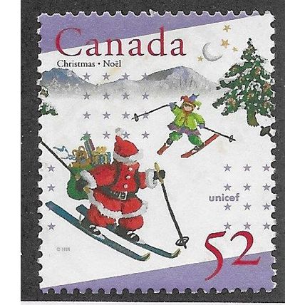 CAN 1996 52c 'CHRISTMAS' FINE USED (EBID71-388)