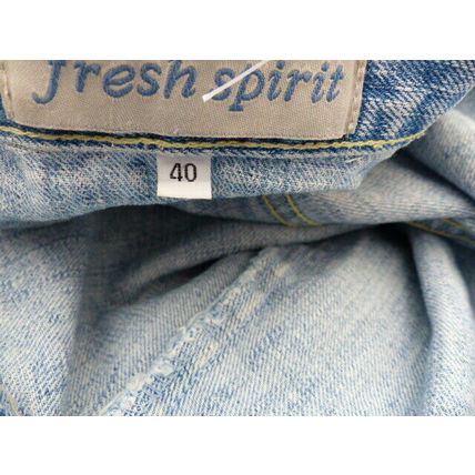 Blue Denim FRESH SPIRIT Mini Skirt Size 40, UK size 12