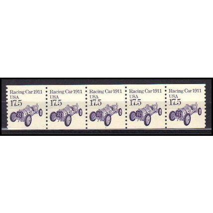2262 17.5c Race Car Very Fine MNH Dry Gum PNC 1/5 X0916
