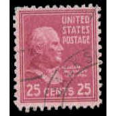 Used 829 25c William McKinley Fine M08130
