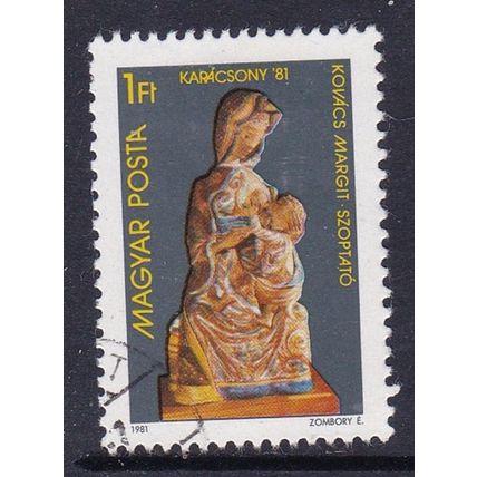 HUNGARY 1981 CHRISTMAS USED SG3407