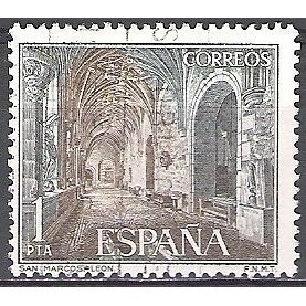 España 1976 Michel 2227 O Cote (2008) 0.20 Euro Cloître San Marco Léon