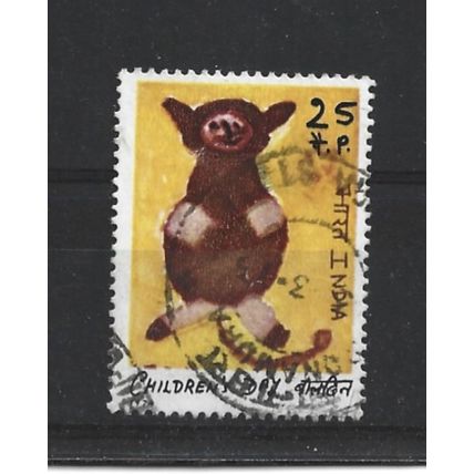 India.1974 Children's Day stamp.Fine Used.June23