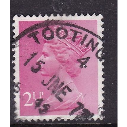 GB Postmark Tooting 1972 Machin 2.5p VGC