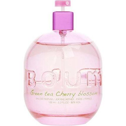 BOUM GREEN TEA CHERRY BLOSSOM by Jeanne Arthes EAU DE PARFUM SPRAY 3.3 OZ *TE...