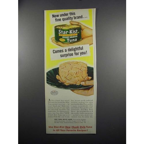 1949 Star-Kist Tuna Ad - This Fine Quality Brand