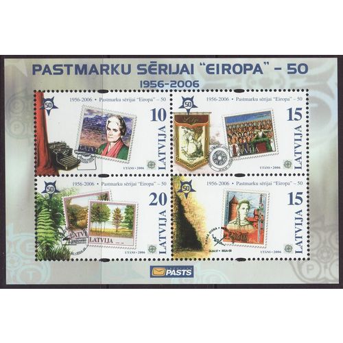 Latvia 2006 SG MS658 UMM Europa/CEPT Minisheets (G-088)