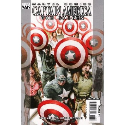 Captain America: The Chosen (2007 Ltd) # 006 NM (CvrA) MODERN AGE COMICS