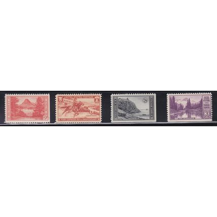 748 9c Glacier National Park Very Fine MNH VA0690a
