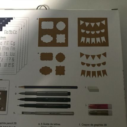 New Faber-Castell Creative Lettering Caligraphy 15 Piece Set