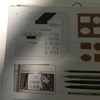New Faber-Castell Creative Lettering Caligraphy 15 Piece Set