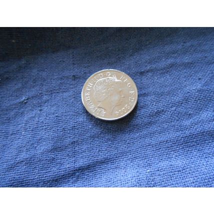 2014 BRITISH TEN PENCE COIN.