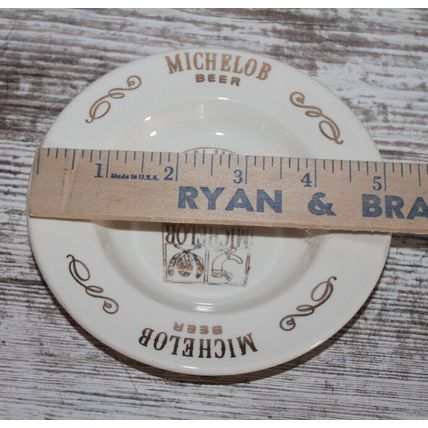 VTG Michelob Beer Advertising Gift Cigarette Joint Ashtray Mancave Gifts Ceramic