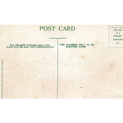 St Pauls Cathedral, Choir E - London - Glittery Original Vintage Postcard (120L)