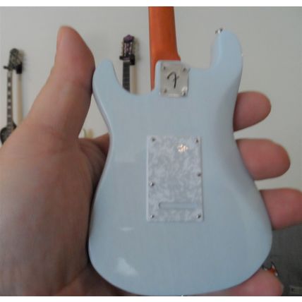 KENNY WAYNE SHEPHERD-Transparent Faded Strat 1:4 Scale Replica Guitar~Axe Heaven