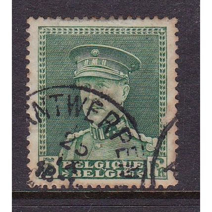 BELGIUM 1931 ALBERT I 5f VALUE USED SG590
