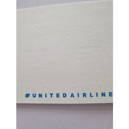 UNITED AIRLINES STICKY PAD