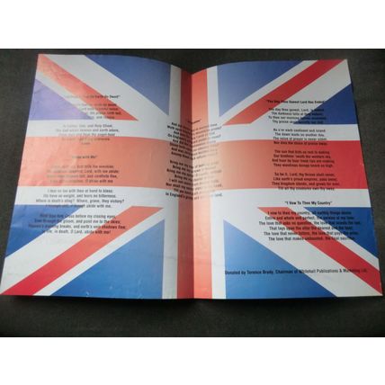 VJ Day The Final Tribute Programme & Songsheet.