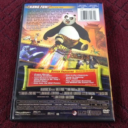 Kung Fu Panda - 2008 - Rated PG - Family/Comedy - DVD - Used