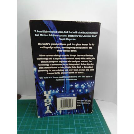 Utopia, by Lincoln Child PB