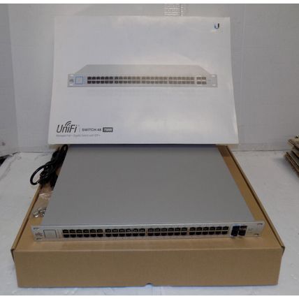 Ubiquiti UniFi US-48-750W 48 Port PoE+ Gigabit Switch