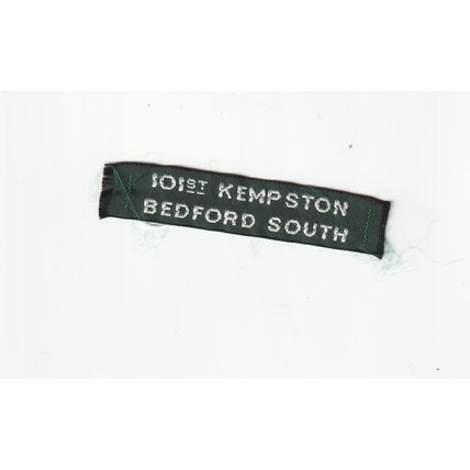 Scout Nametape UK - 101st Kempston Bedford South - Ribbon (BZ253)